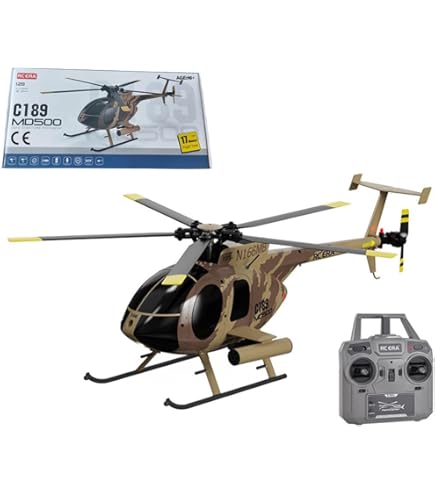 Amazon.com: C189 MD500 Little Bird 2.4G 4CH Drone Aircraft with 6